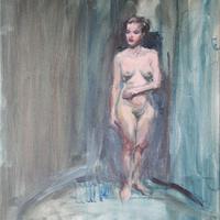 Portrait Nude IV by Zara Drummond